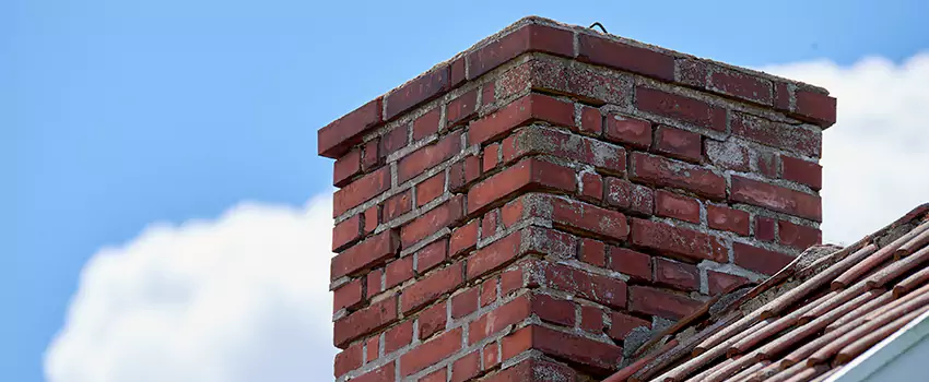 Brick Chimney Flue Installation in Abington, MA