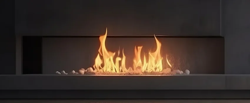 B-Vent Gas Fireplace Installation in Abington, MA