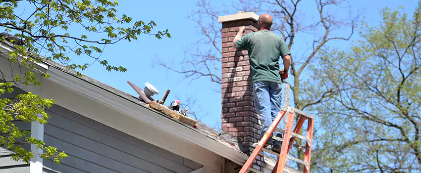 Vinyl and PVC Chimney Flashing Installation in Abington, MA