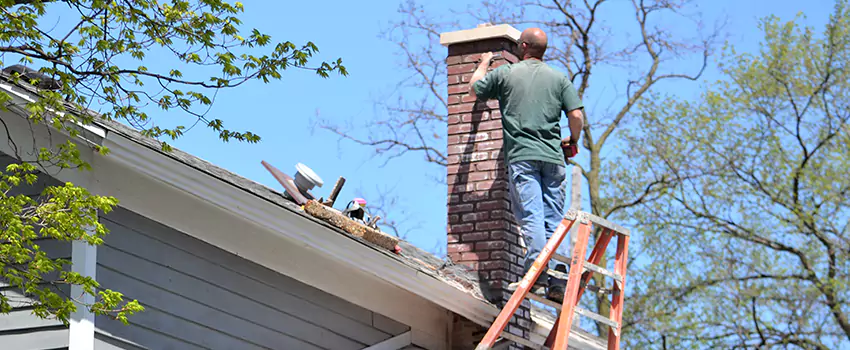 himney Crown Repair in Abington, Massachusetts