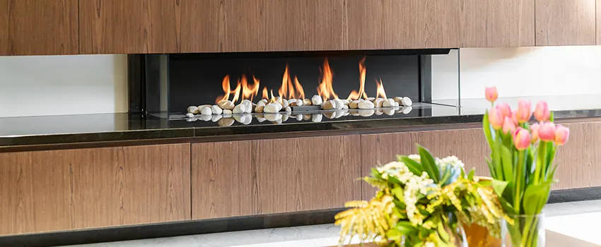 Double-height Fireplace Design Refurbishment in Abington, Massachusetts